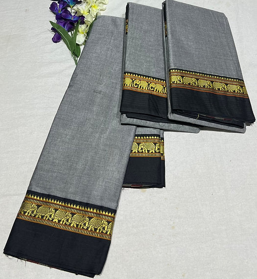Narayanpeth Handloom Mercerized Cotton Saree