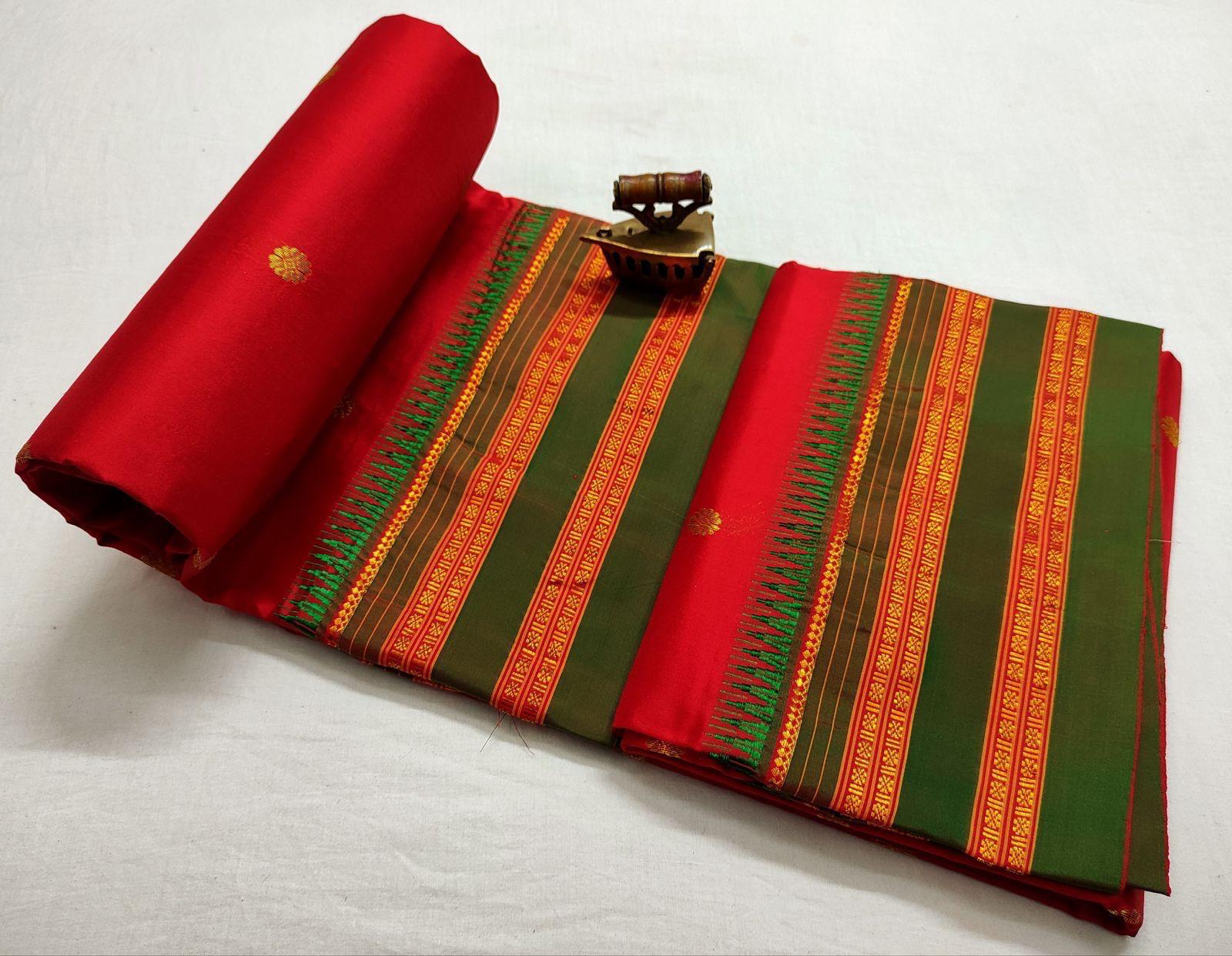 Narayanpet Paithani Pure Silk Saree