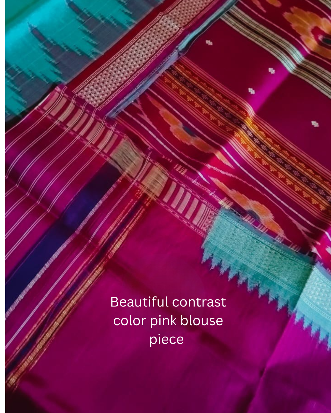 Exclusive Authentic Berhampuri Pure Mulberry Silk Saree – Double Pallu