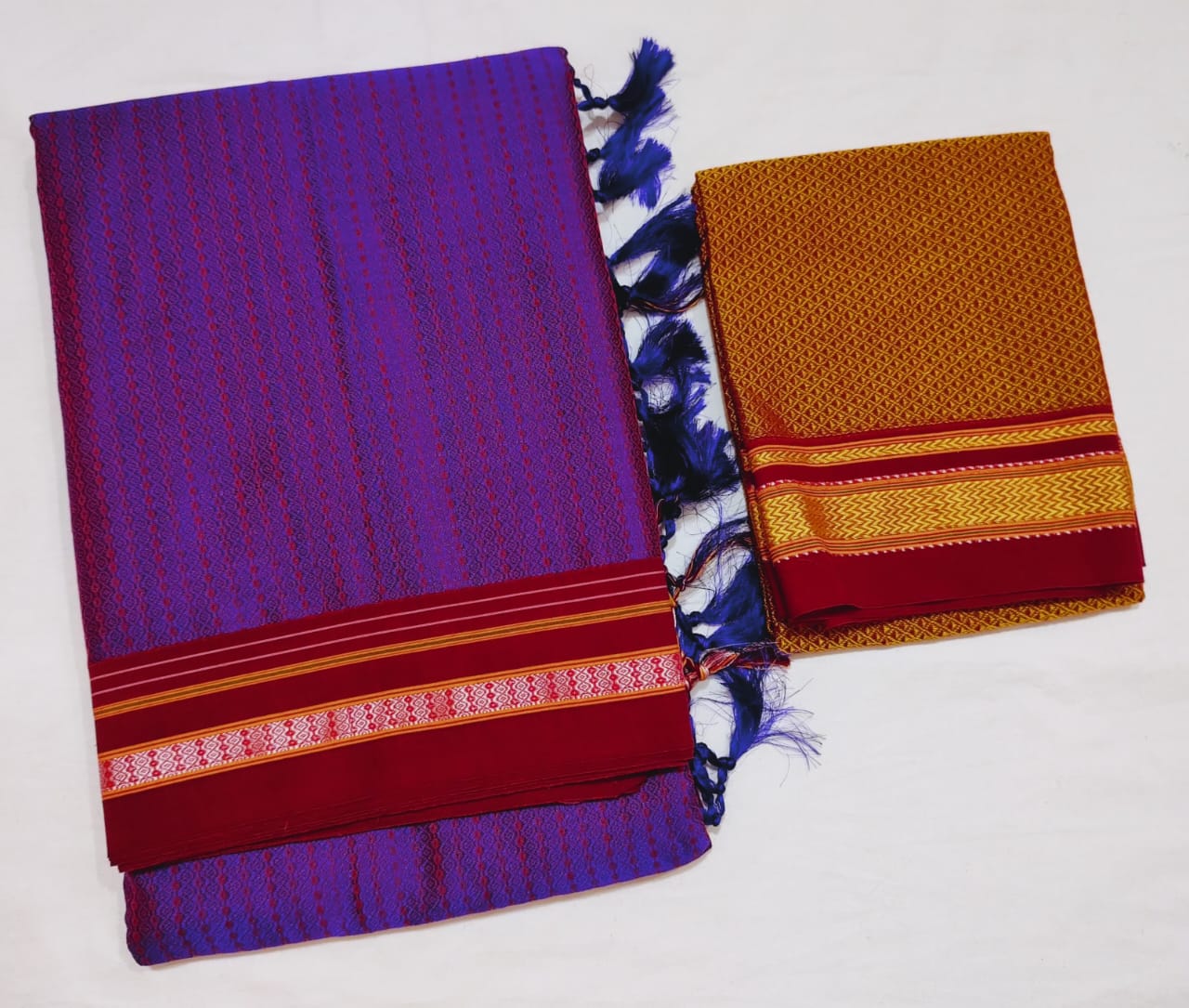 Traditional Maharashtrian Khun Saree