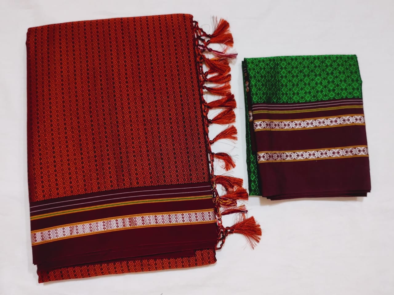 Traditional Maharashtrian Khun Saree
