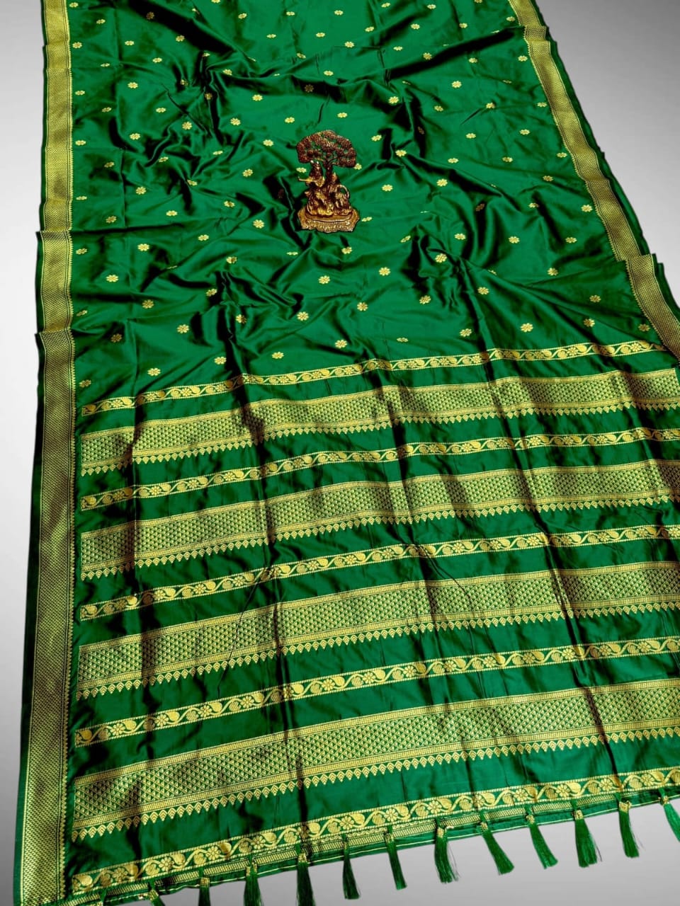 Green Color Kalyanipattu Silk Saree