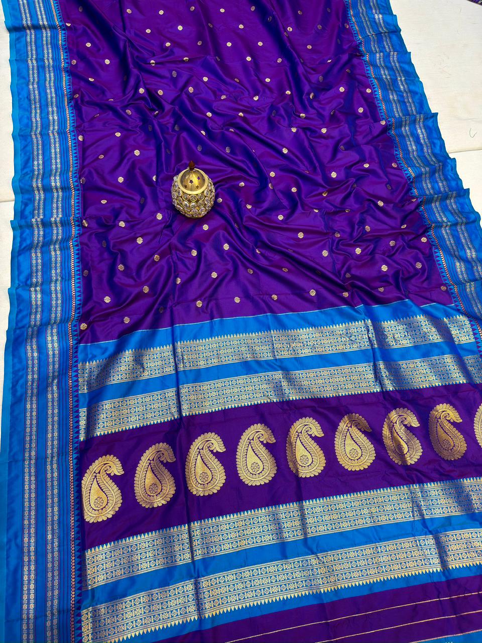 Narayanpeth Soft Silk Saree