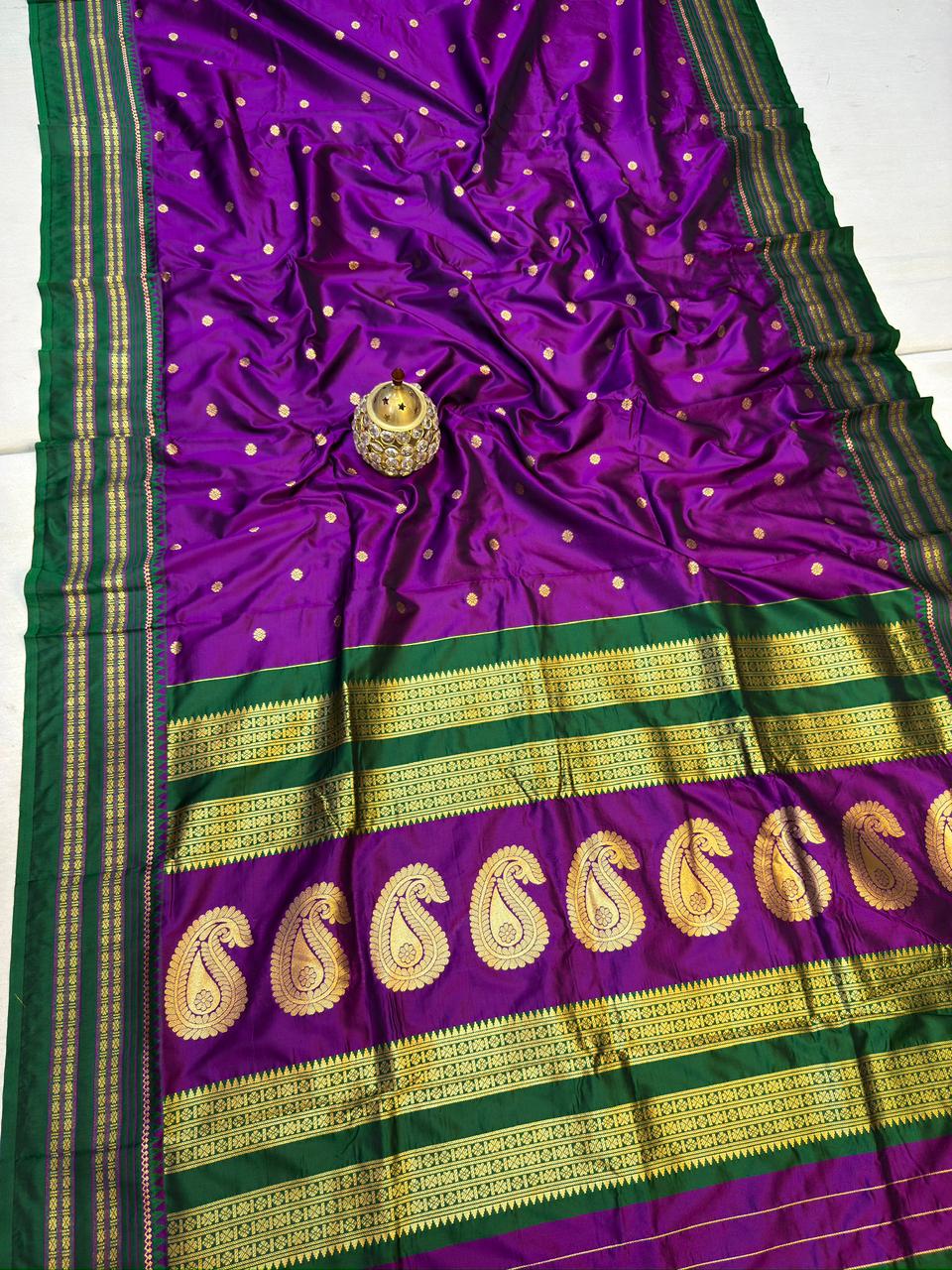 Narayanpeth Soft Silk Saree
