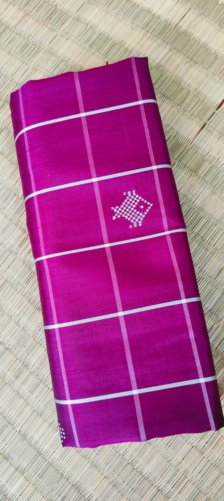 Gorgeous Festive Pink Berhampuri Double Pallu Pure Mulberry Silk Saree with Heavy Thread Work