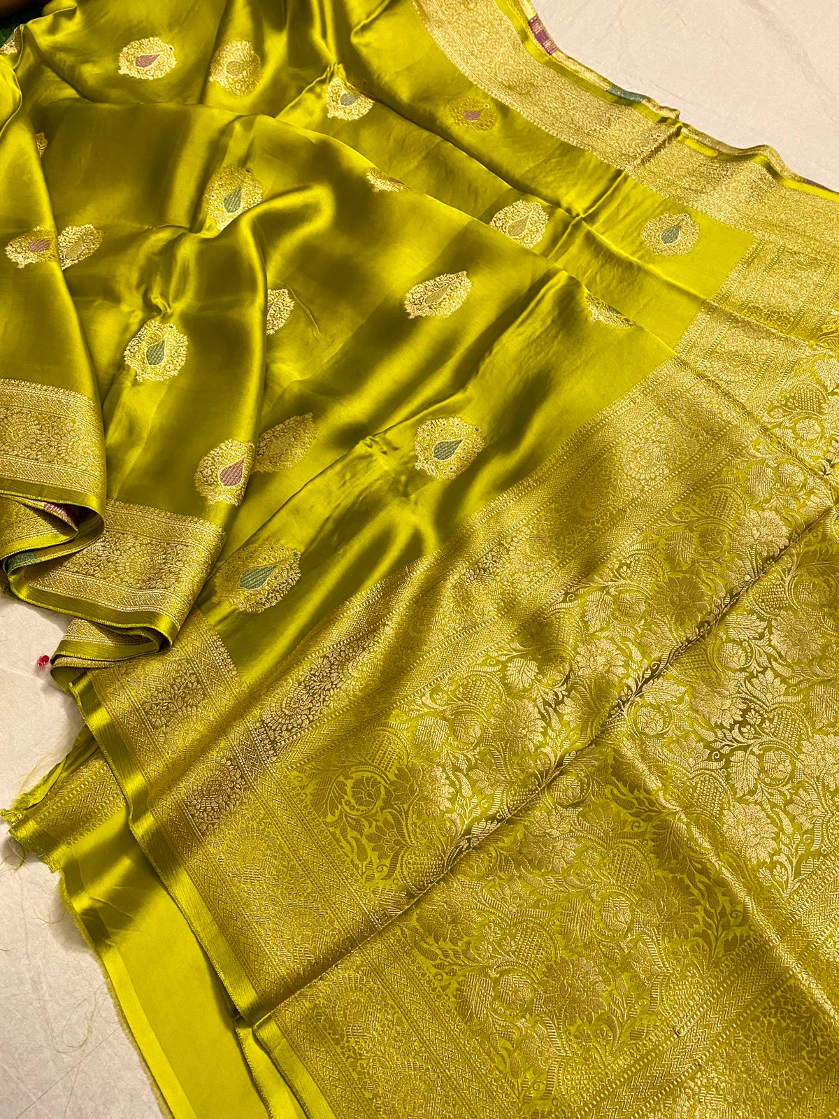 Banarasi Mashru Silk Saree