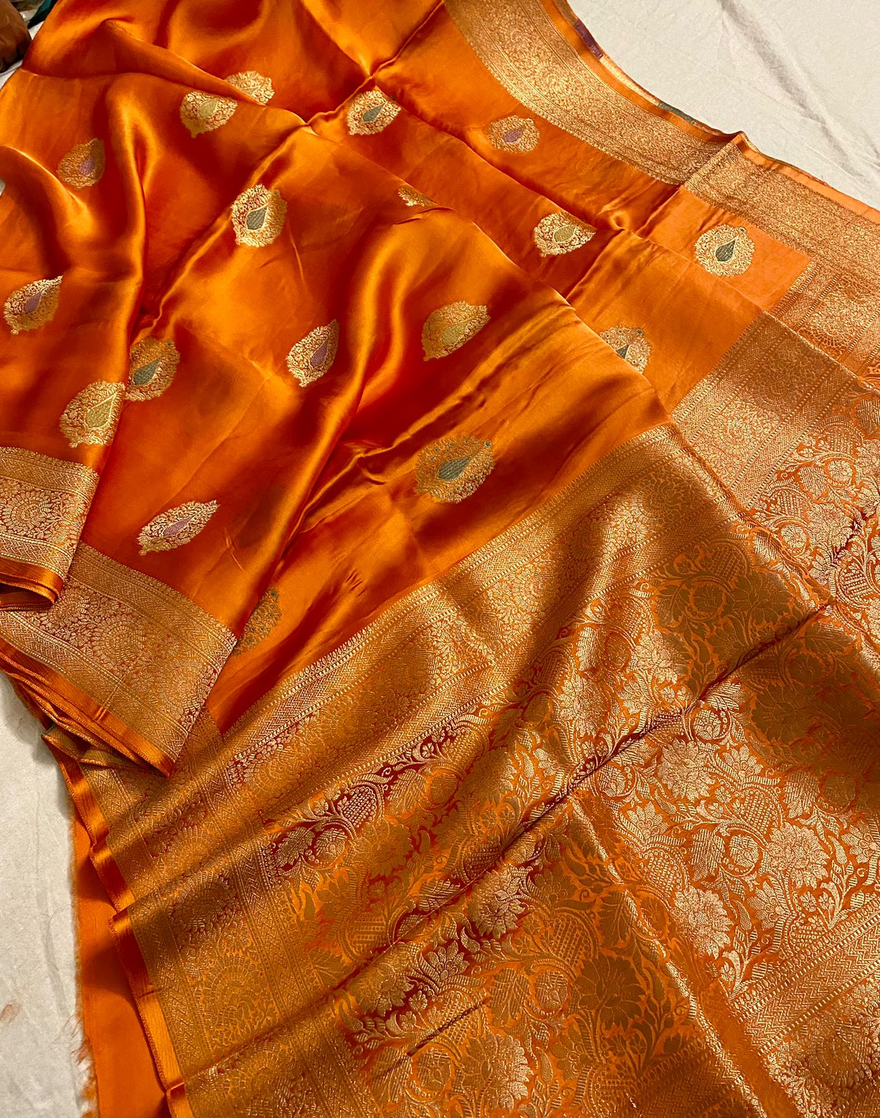 Banarasi Mashru Silk Saree