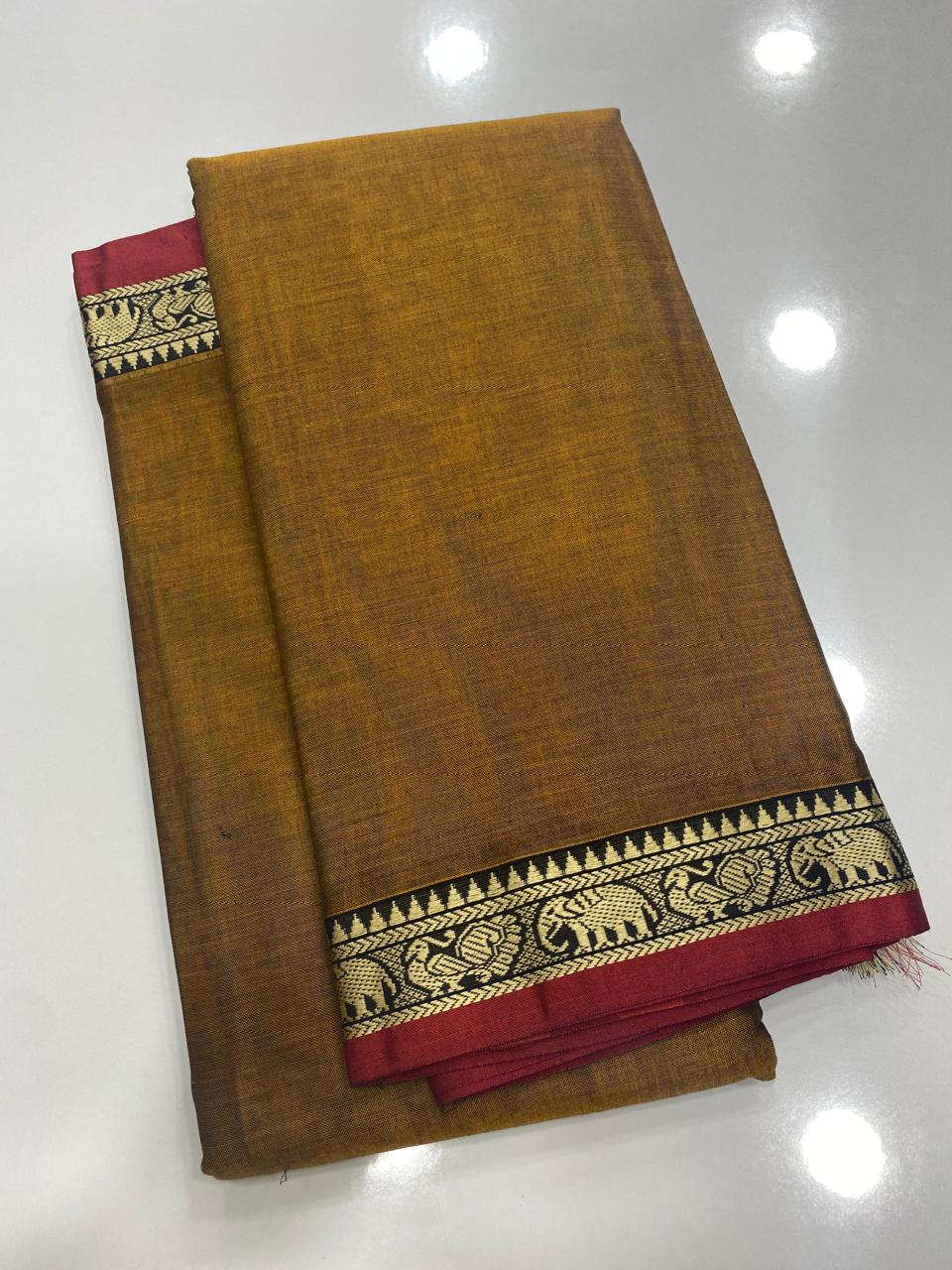 Mercerised Cotton Narayanapet Saree  | Summer Special Collection