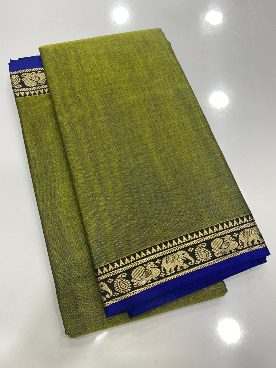 Mercerised Cotton Narayanapet Saree  | Summer Special Collection