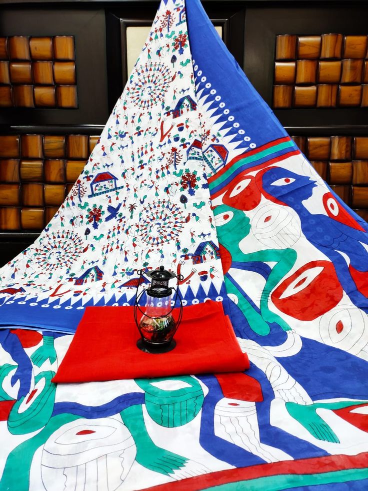 Unique Pure Mulmul Cotton Bagru Block Print Saree