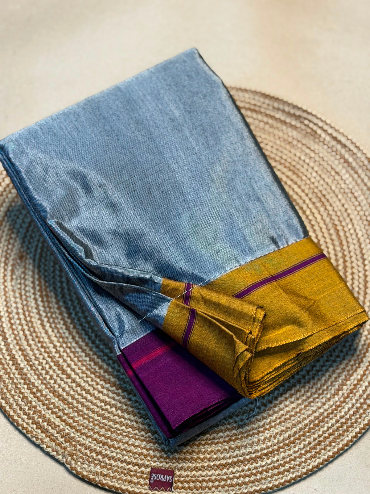 Pure Cotton Checked Patteda Anchu Ilkal Handloom Saree