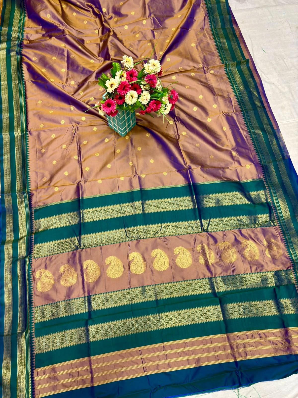 Traditional Narayan Peth Soft Silk Saree – Festive Collection