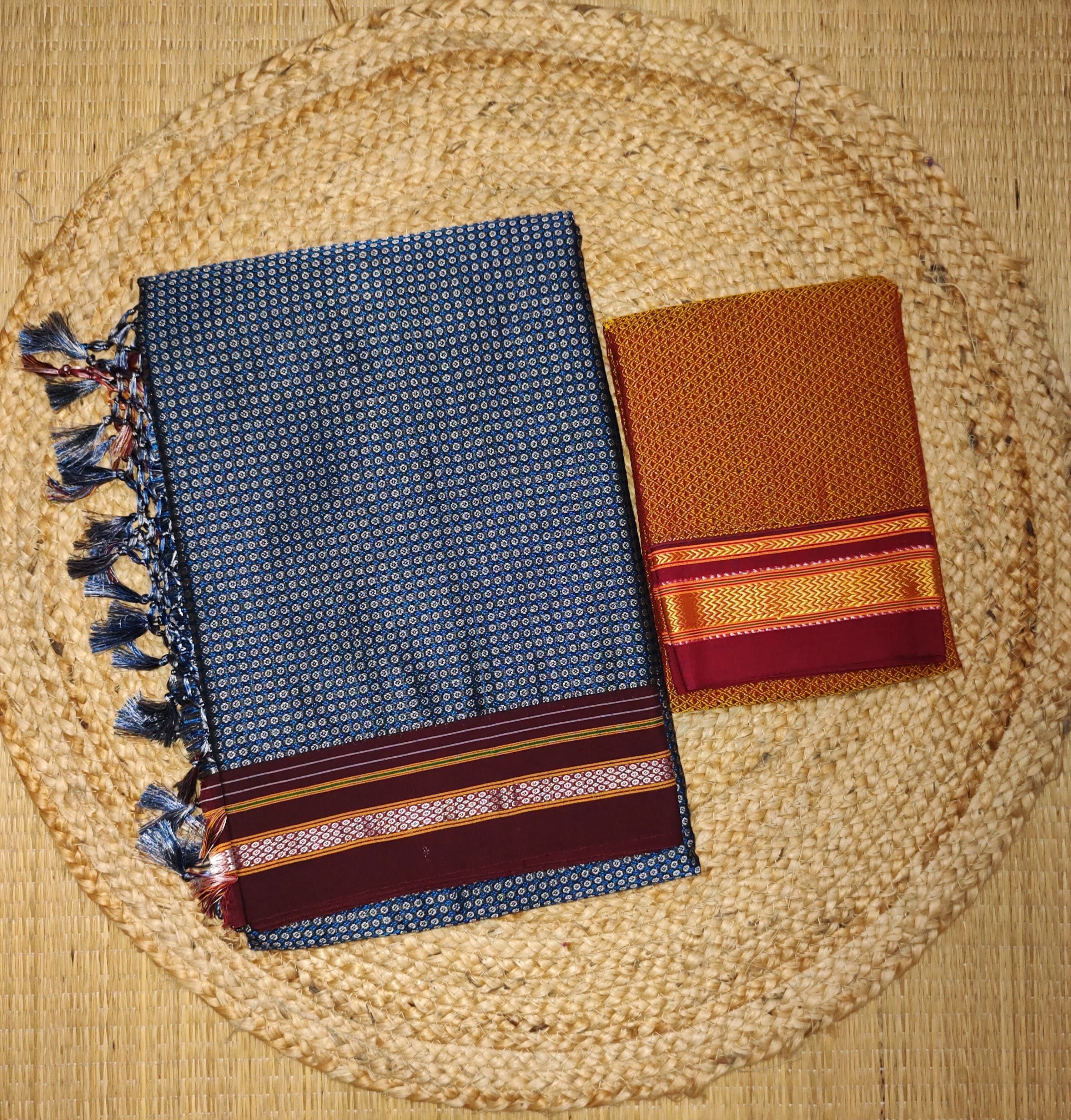 Traditional Maharashtrian Khun Saree