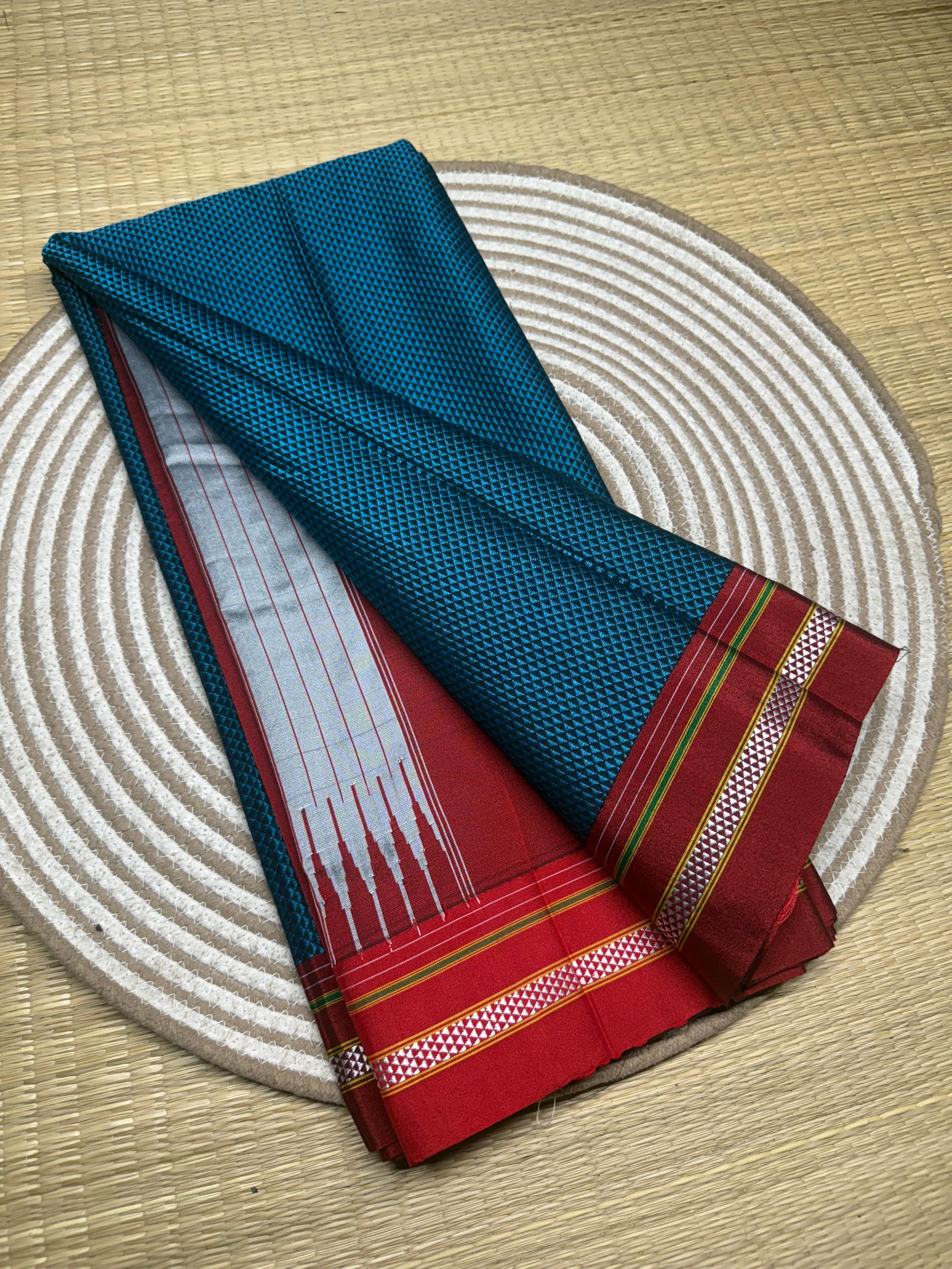 Authentic Handloom Reshma Khan Blend Cotton Saree
