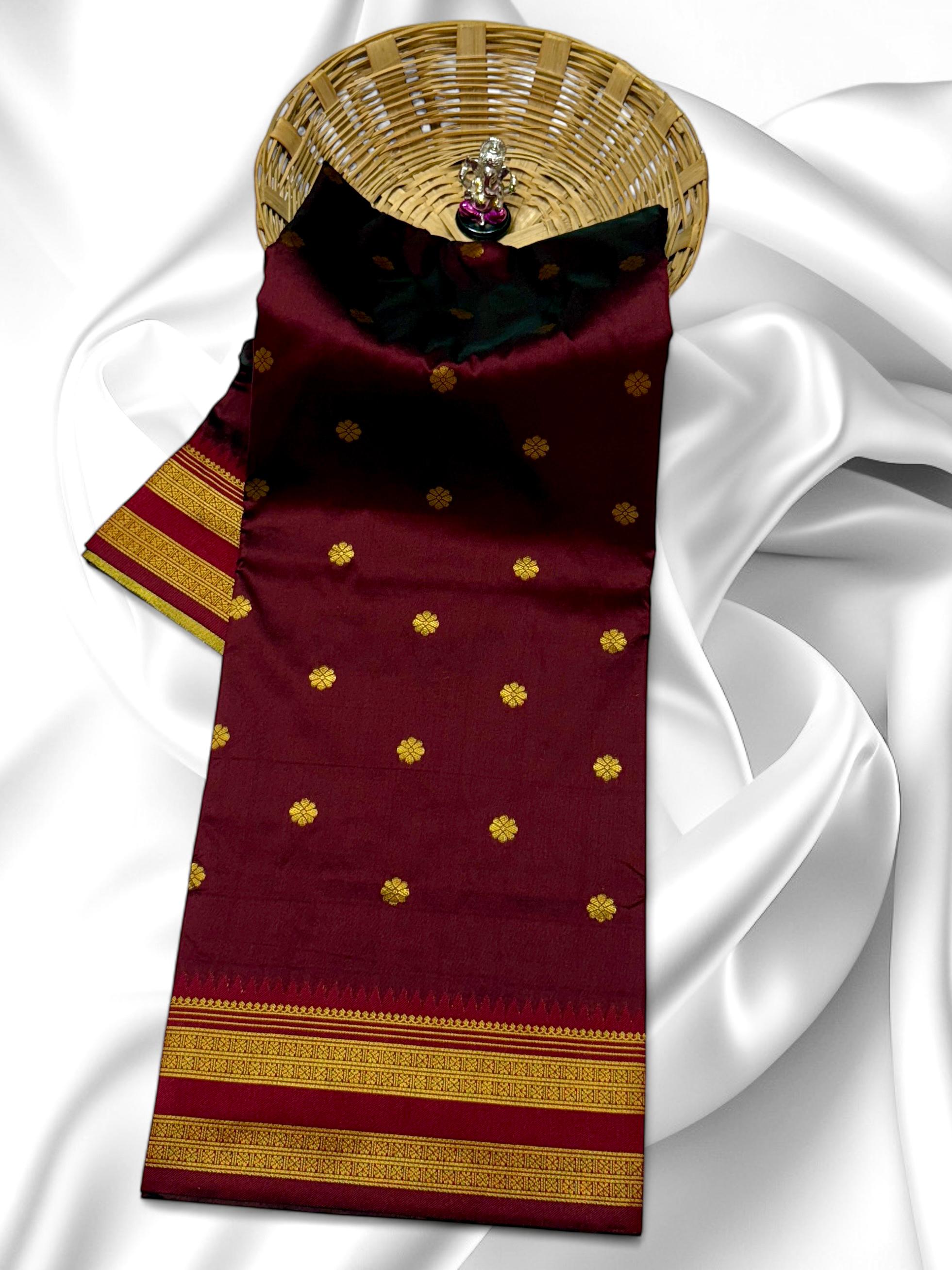 Narayan Peth Paithani Silk Saree