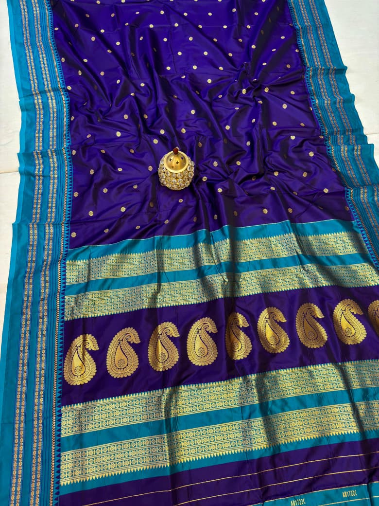 Narayanpeth Soft Silk Saree