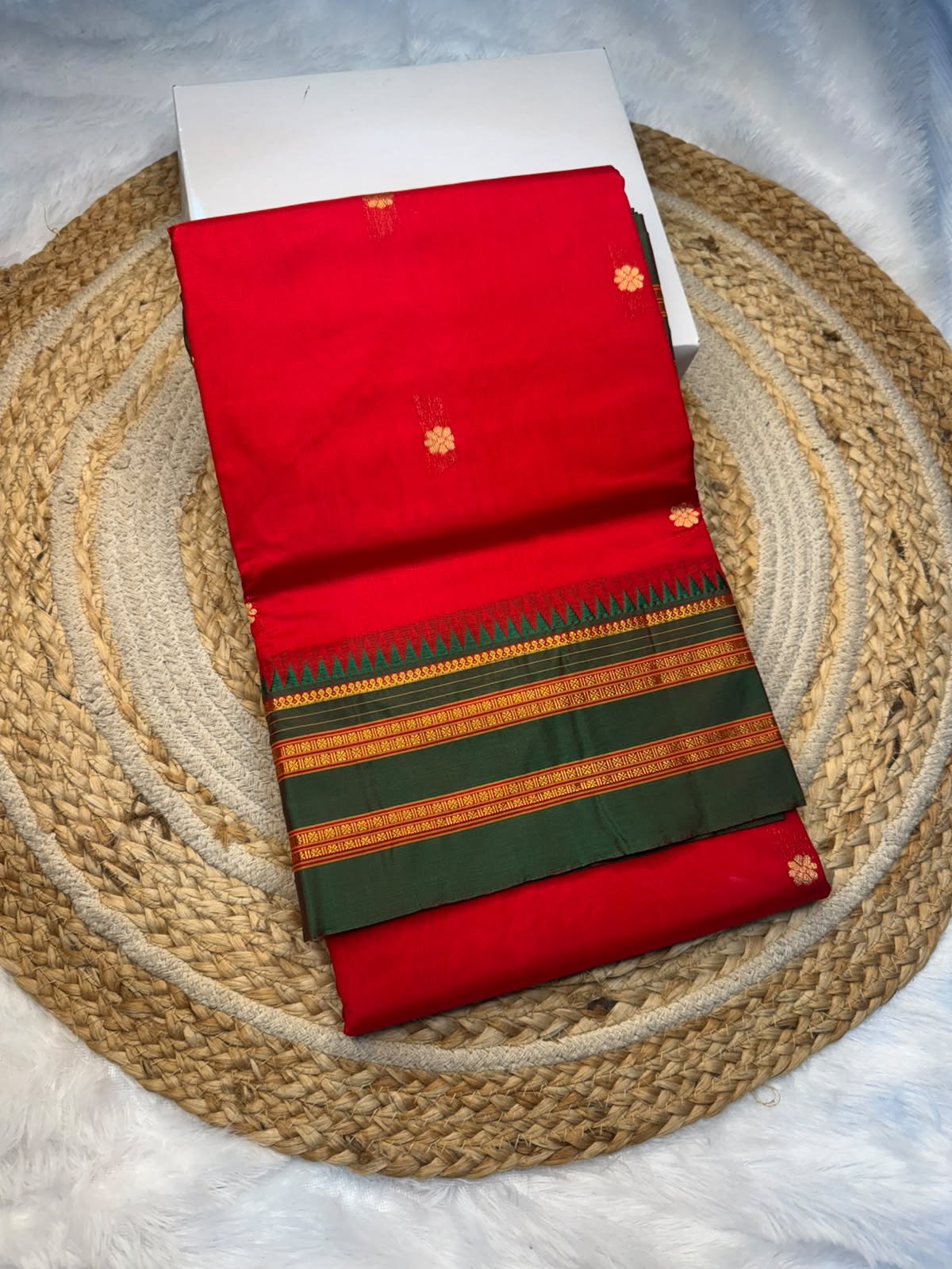 Narayanpeth Rich Pallu Pure Silk Saree