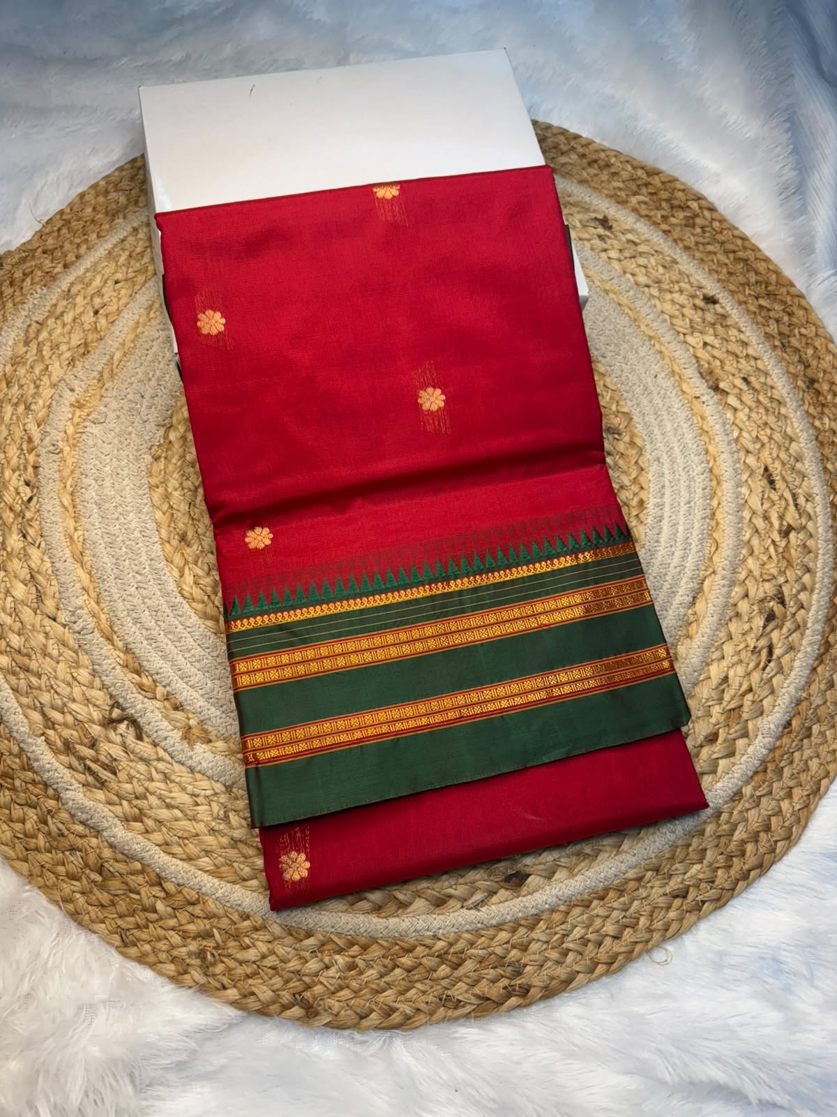 Narayanpeth Rich Pallu Pure Silk Saree