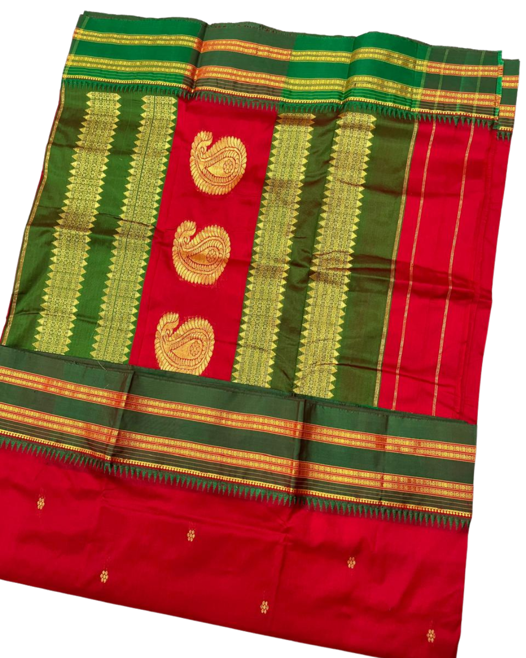 Narayanpeth Handloom Pure Silk Saree