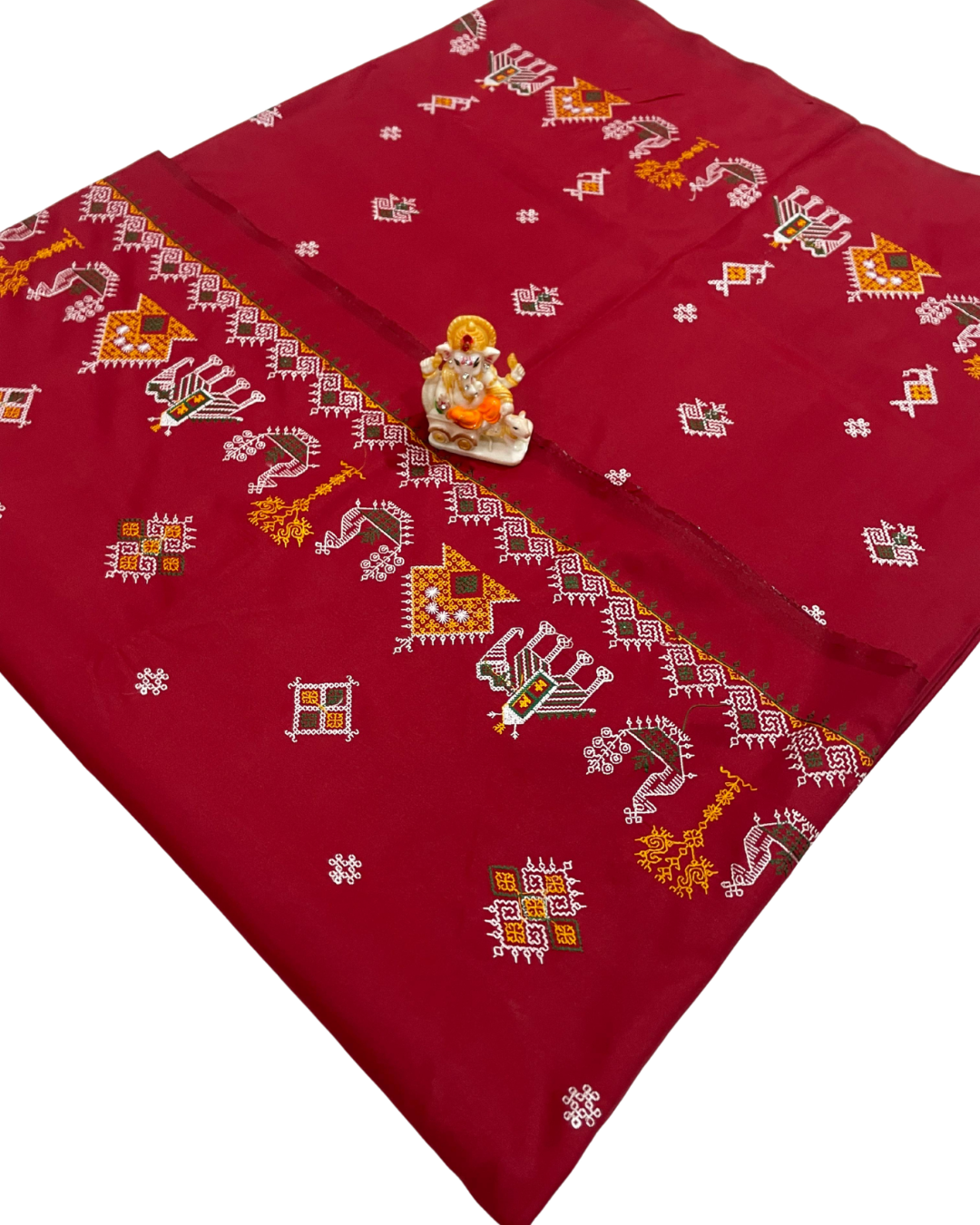 Malai Silk Kasuti Work Saree