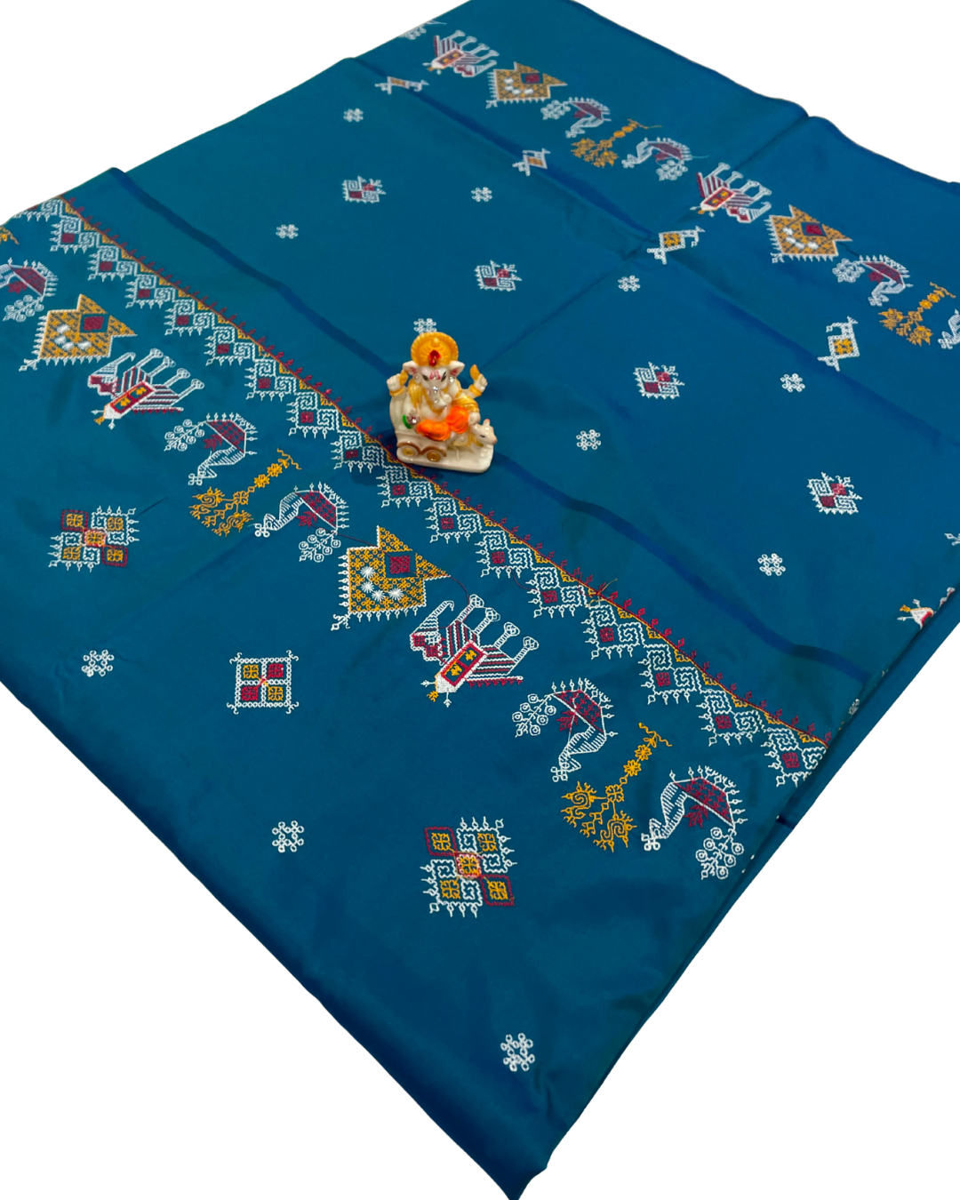 Malai Silk Kasuti Work Saree