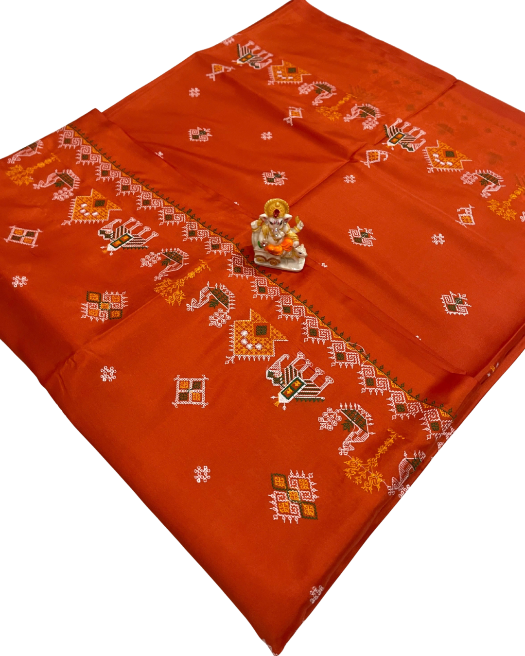 Malai Silk Kasuti Work Saree