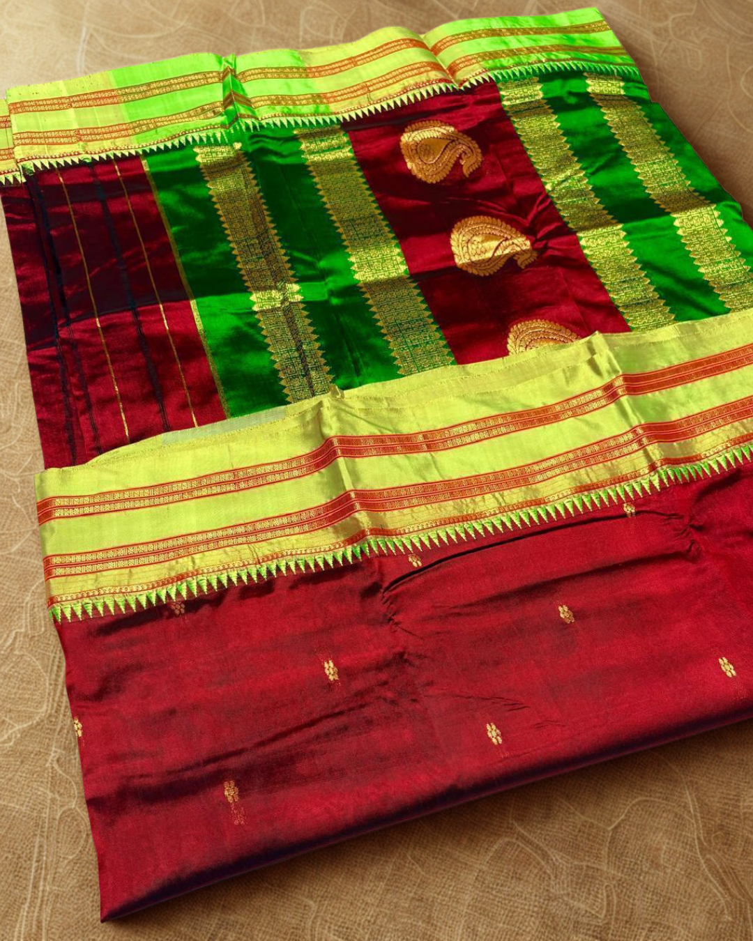 Narayanpeth Silk Saree