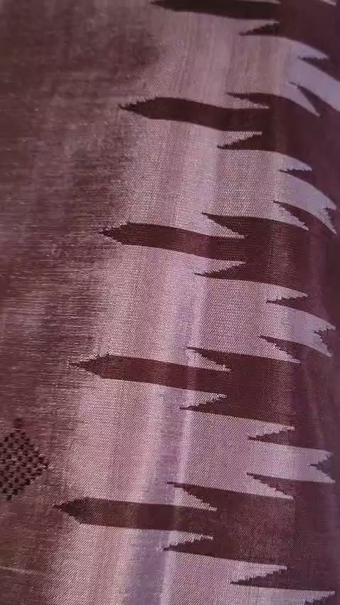 Exclusive Berhampuri Double Pallu Silk Saree – A Collector’s Choice