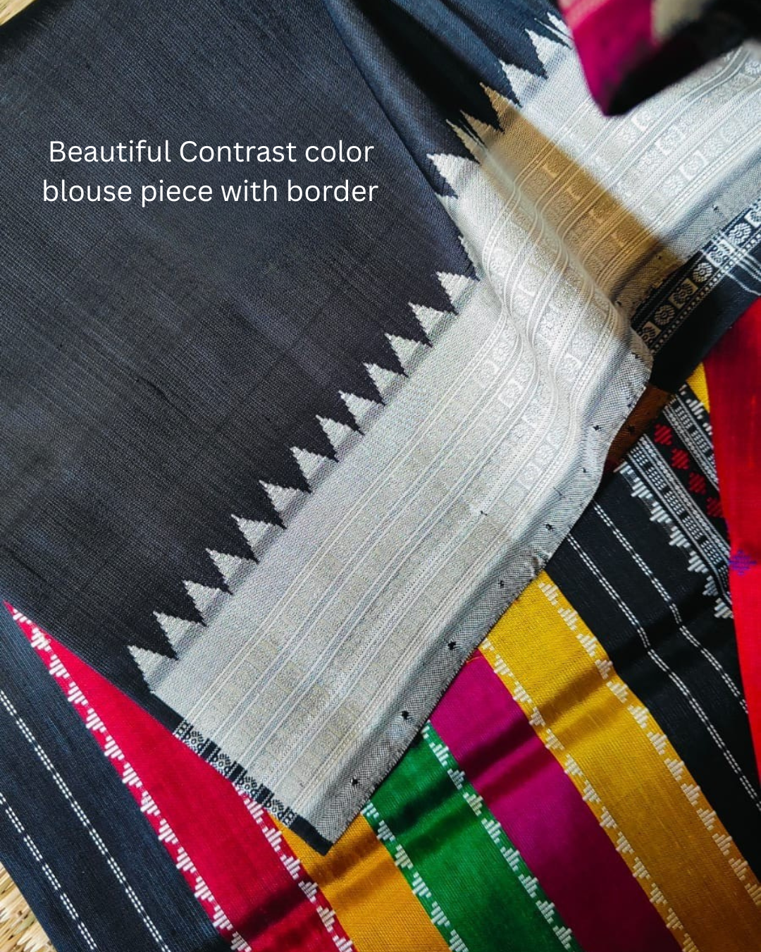 Exclusive Beautiful White Color Berhampuri Silk Saree